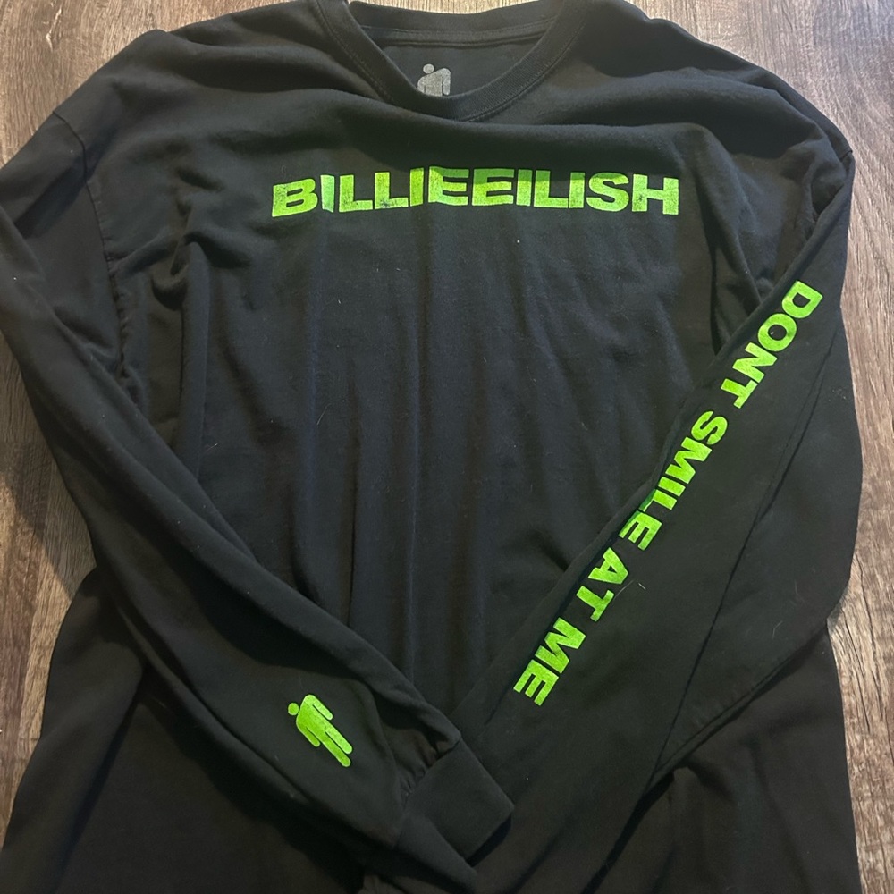 billie eilish dont smile at me long sleeve shirt